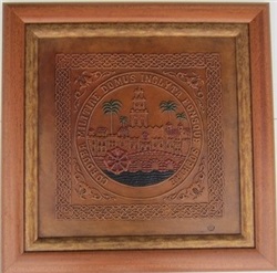 Cordobán "escudo oficial de Córdoba" 55x55 cm.
